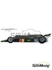 Car scale model kits / Formula 1 / 1/20 scale / 70 years Car scale model kits / Formula 1 / 1/20 scale / 70 years